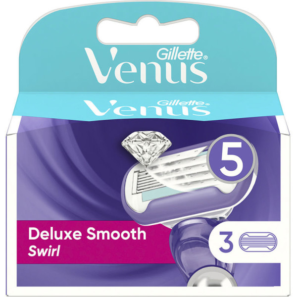 Gillette Venus Smooth Swirl Charger 3 vullingen voor dames