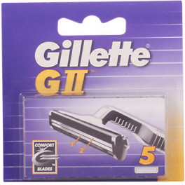 Gillette G-ii Cargador 5 Recambios Hombre
