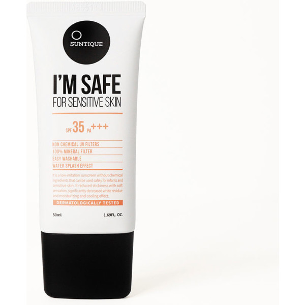 Suntique, sans danger pour les peaux sensibles SPF35+ 50 ml pour Femme