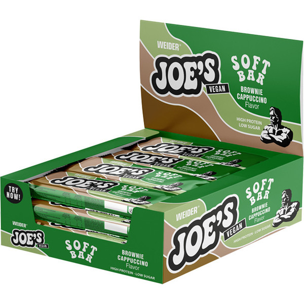 Weider Joe's Vegan Soft Bar 12 Bars X 50 Gr