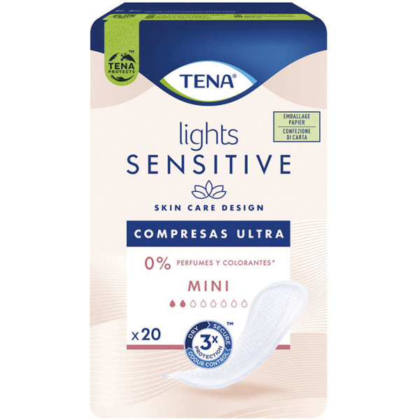 Tena Lady Tena Lights Sensitive Mini 20 U Woman