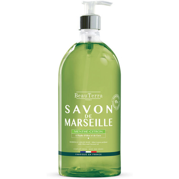 Beauterra Sapone Marsiglia Menta-Limone 1000 Ml Unisex