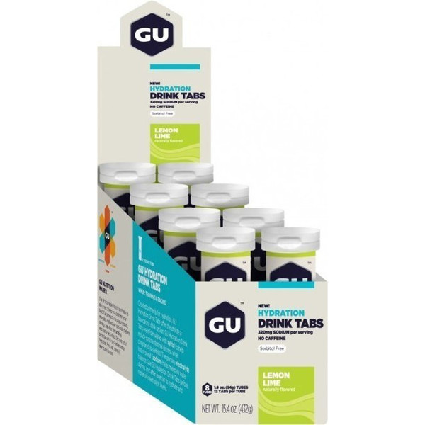 GU Energy Hydration Drink Tabs 1 tubo x 12 tabletas