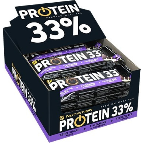 Go On Protein Bar 33% 25 Barritas X 50 Gr
