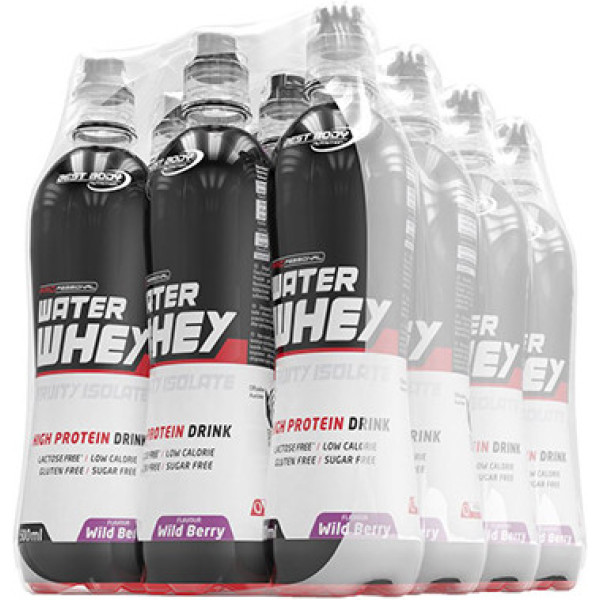 Best Body Nutrition Professional Water Whey Isolate Drink Rtd 12 Drinks X 500 Ml
