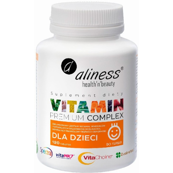 Aliness Multivitamine voor kinderen - 120 tabbladen