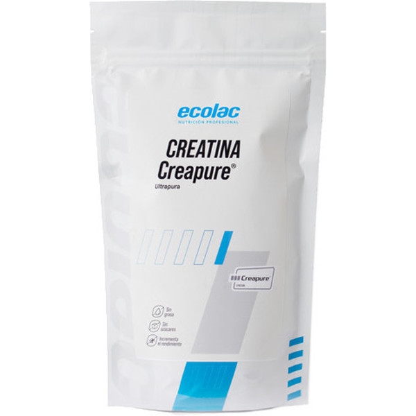 Ecolac Creatina Creapure® 300 gr / Incrementa el Rendimiento Deportivo - Acelera la Recuperación Después del Ejercicio / Perfecta para Deportistas