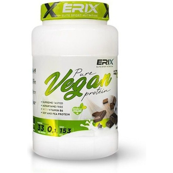 Erix Nutrition Pure Vegan Protein 1kg - Chocolat
