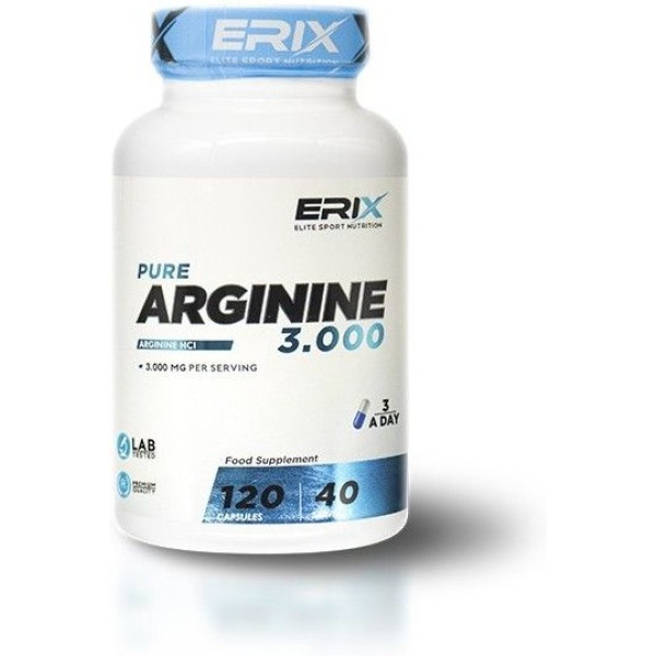 Erix Nutrition Arginin - 120 Kapseln