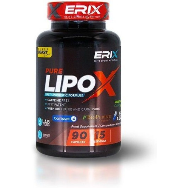 Erix Nutrition Fat Burner Lipo X - 90 Cápsulas