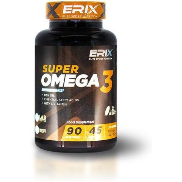 Erix Nutrition Omega 3 Super - 90 Cápsulas Softgel