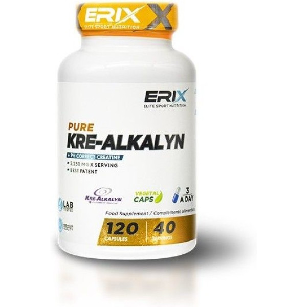 Erix Nutrition Créatine Kre Alcaline 2250 - 120 Capsules