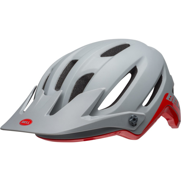 Bell 4Forty Mips M/G Dark Grey/Crimson L - Cycling Helmet