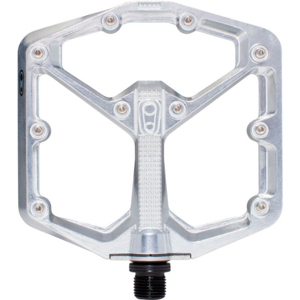 Crank Brothers Crank Brothers Pedal Stamp 7 Pequeño plateado de alto polaco