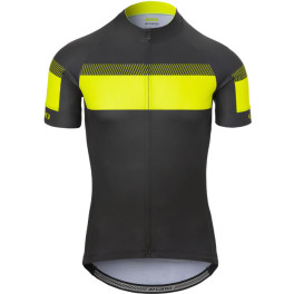Giro Chrono Sport Jersey Black/High Yellow Sprint M