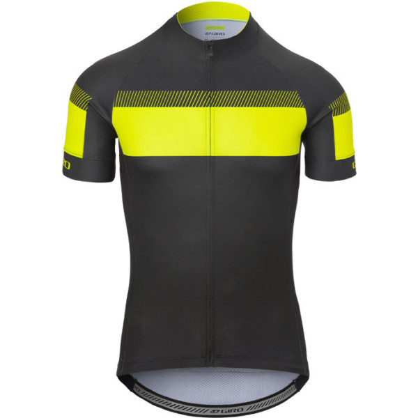 Giro Chrono Sport Jersey Black/High Yellow Sprint l