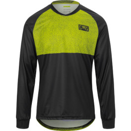 Giro Ls Roust Jersey Ano Lime Brkdwn L