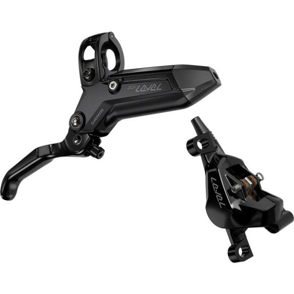 Sram Brake Level Prata Stealth Alavanca de 2 pistões Alumínio Preto Anod Frente 950mm C1