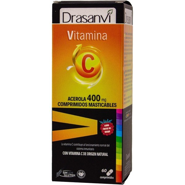 Drasanvi Vitamine C 400 mg à croquer 60 comp