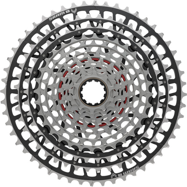 Sram Cassette XS-1299 (XX SL) T-Type Eagle 12V 10-52 Negro