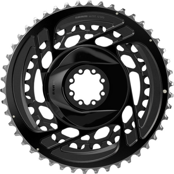 Kit de prato Sram Road Force Axs 2x12 46/33t DM Preto D2