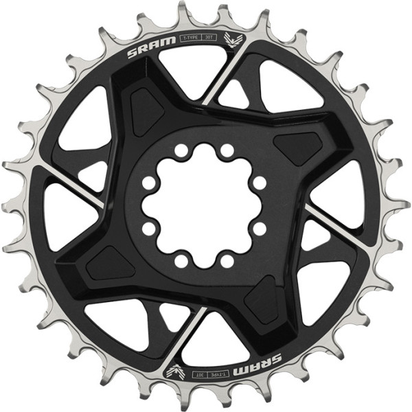 Corona Sram X0 Eagle T-type Off 3mm 12v 30d Dm (include 8 bulloni) Nero D1