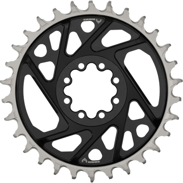 Sram Plato Xx Eagle T-type Off 3mm 12v 30d Dm (incluye 8 Tornillos) Black D1