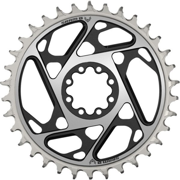Sram Plato Xxsl Eagle T-type Off 0mm 12v 34d Dm (incluye 8 Tornillos) Black D1