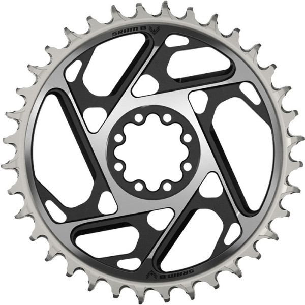 Sram Chainring Xxsl Eagle T-type Off 3mm 12v 36t Dm (inclui 8 parafusos) Preto D1