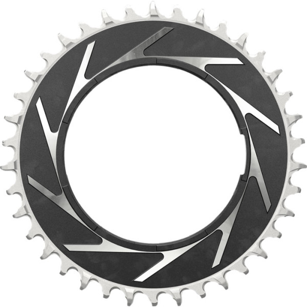 Sram Platón XXSL Eagle T-Type Off 3mm 12V 38D Rosca Powermeter Negro/Plata D1