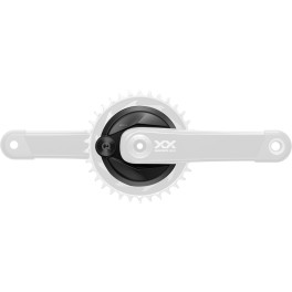 Sram Araña Powermeter T-type Axs Eagle Xx/ Xxsl Rosca Directa Plato (incluye 8 Torn Y Pin Para Plato) D1