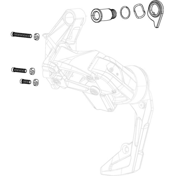 Sram Rec Kit Tornillo Cambio Force Xplr Etap Axs