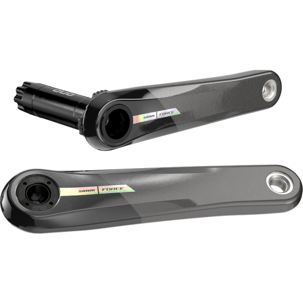 Sram Crank Force Axs Dub 167.5 Dm Sans Plateaux Ni Spider Détail Rainbow (d2) (8 Boulons)