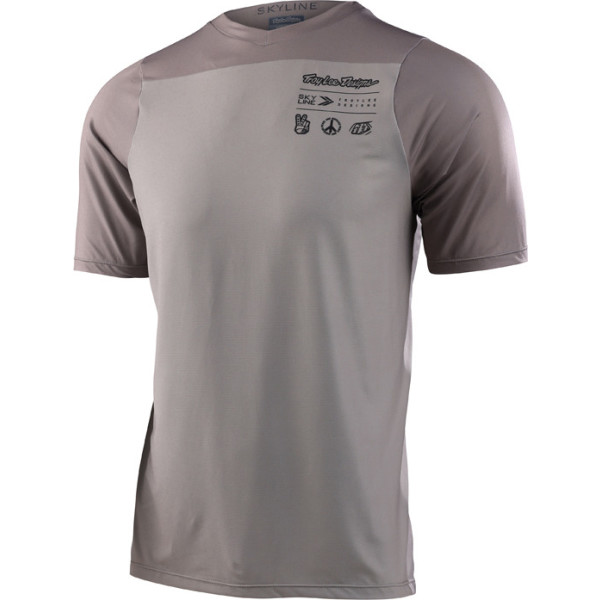 Troy Lee Designs Skyline Ss Jersey Mono Quarry L