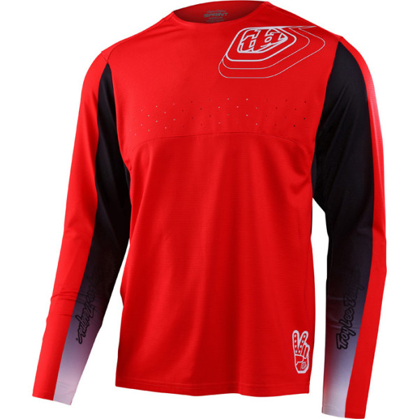 Maillot Troy Lee Designs Sprint Richter Race Rouge S