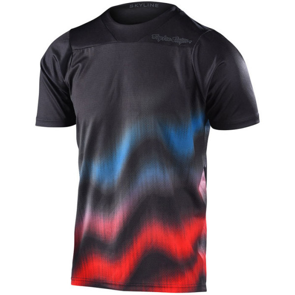 Troy Lee Designs Skyline SS Jersey Wave Black L