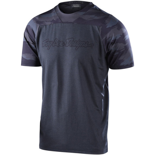 Troy Lee Designs Skyline SS Jersey Signature Camo Heather Black/Black M