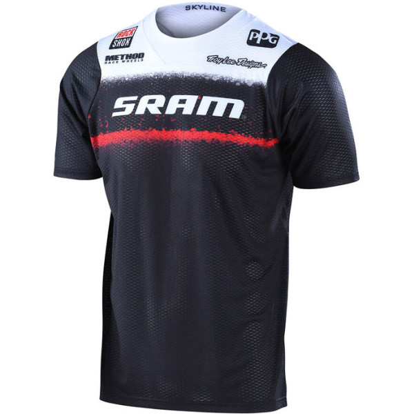 Troy Lee Designs Skyline Air SS Maillot sram Roost Noir M