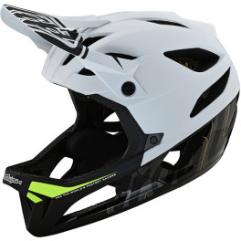 Troy Lee Designs Firma de casco de escenario White XS/S - Casco Ciclismo