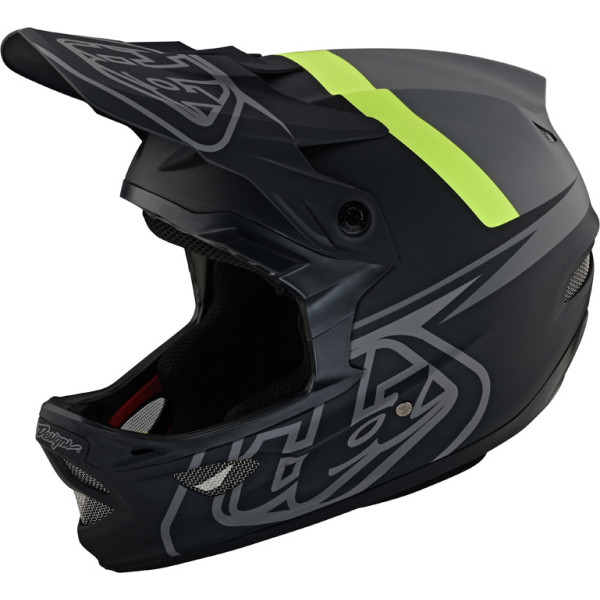 Troy Lee Designs D3 Fiberlite Helm Slant Grey L