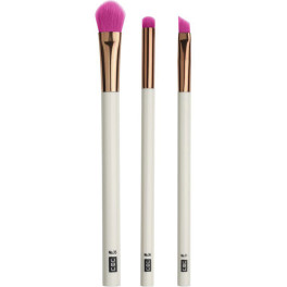 Ubu Smoke Eye Brush Lote de 3 peças