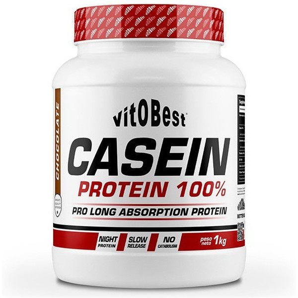 Vitobest Casein Protein 100% 1 Kg / Slow Digestion Micellar Casein / Ideal for Before Sleeping