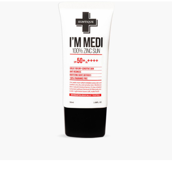 Suntique I\'m Medi 100% Zinc Sun Spf50+ 50 Ml Donna