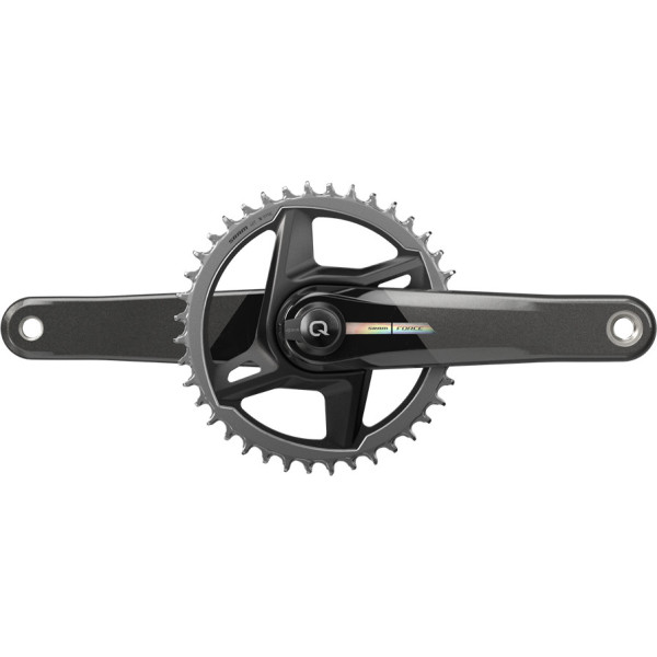 Sram Manivela Powermeter Força 1x Eixos Dub 175 Dm 40t Eixo Arco-íris Detalhe (d2)