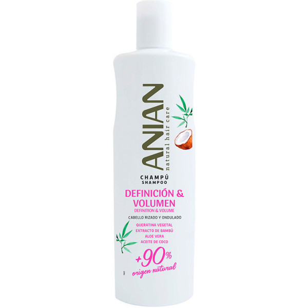 Anian Definición & Volumen Champú Vegetal 400 Ml Mujer