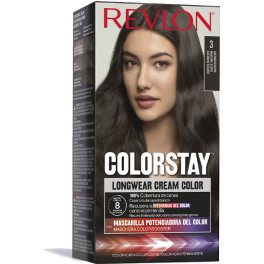 Revlon Colorstay Longwear Cream Color 3-castaño Oscuro 4 U