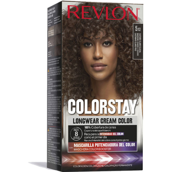 Revlon Colorstay Longwear Cream Color 512-Castaño Glacial 4 u