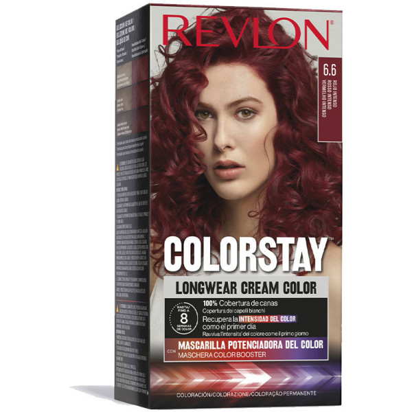 Revlon Colorstay Longwear Crème Couleur 66-Rouge Intense 4 U