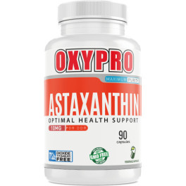 Oxypro Nutrition Astaxantina 10mg - SUPER ANTIOXIDANTE - 90 cápsulas vegetales