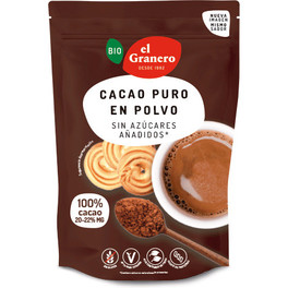 El Granero Cacao en Polvo 20-22% Materia Grasa Bio 250 gr